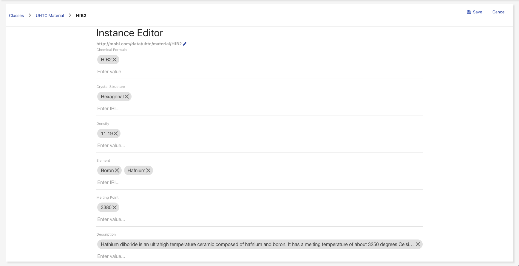 explore single instance editor