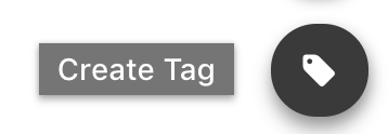 create tag button