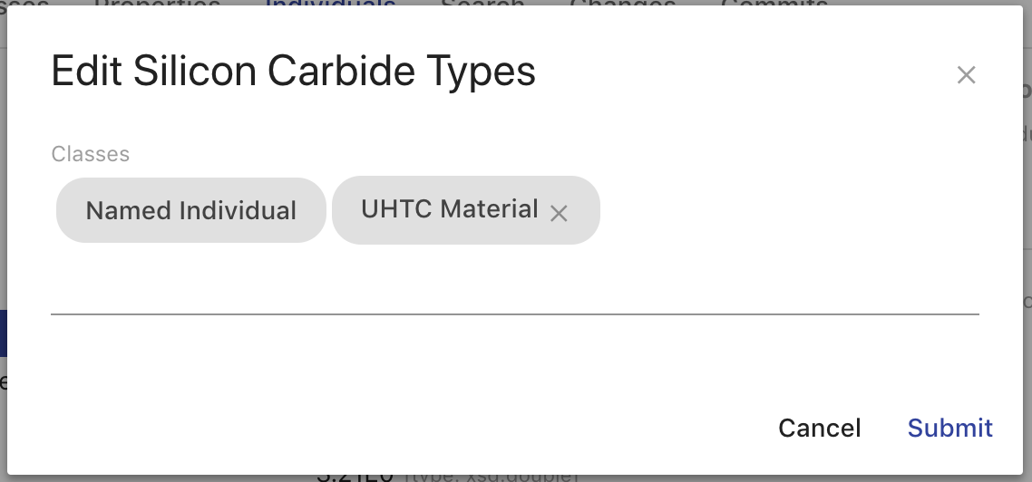 edit individual types