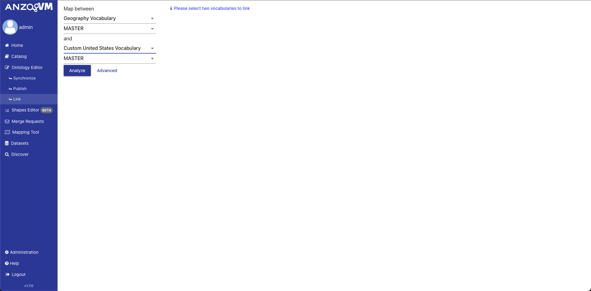 The Vocabulary Linking Tool