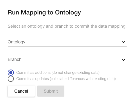 map into ontology