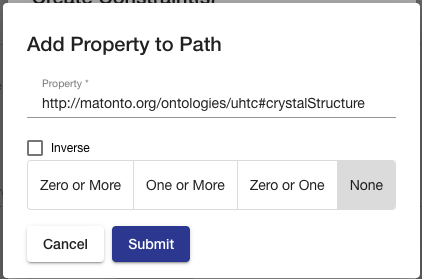 add path node modal
