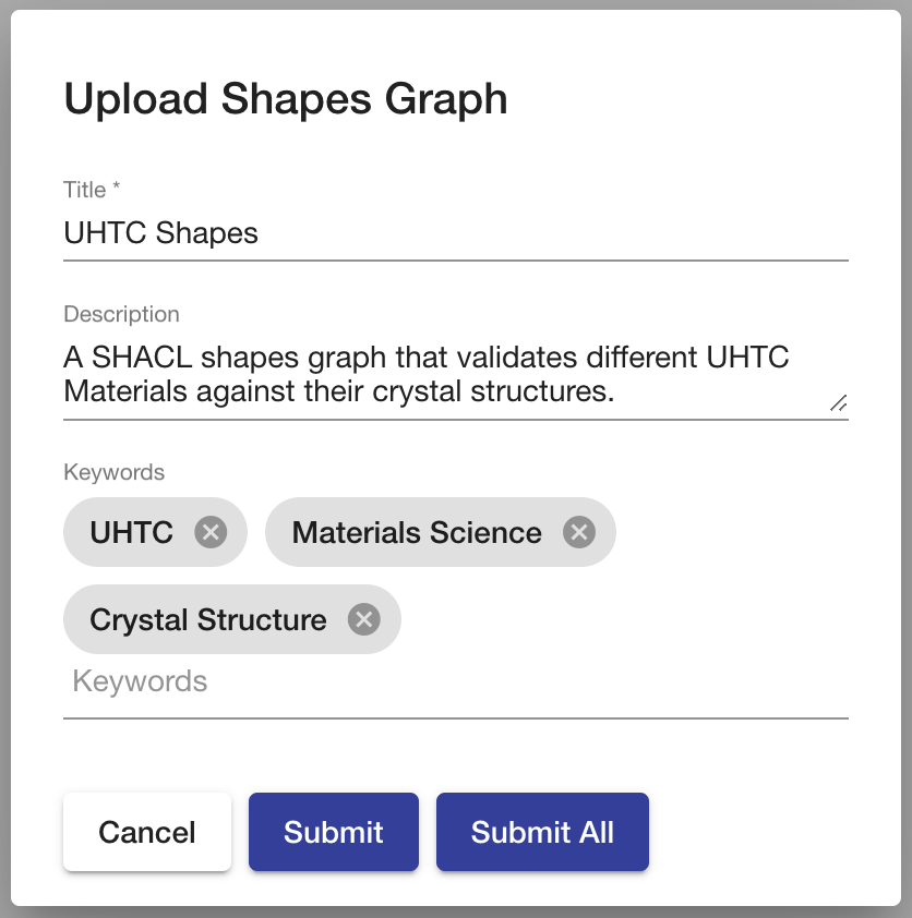 upload shapes