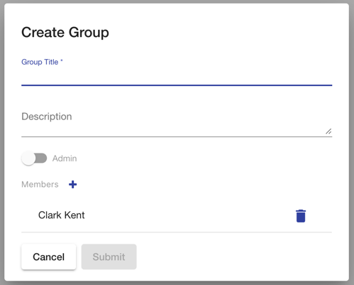 create group overlay