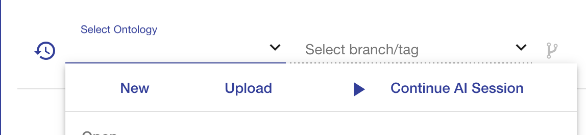 continue session button
