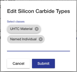 edit individual types